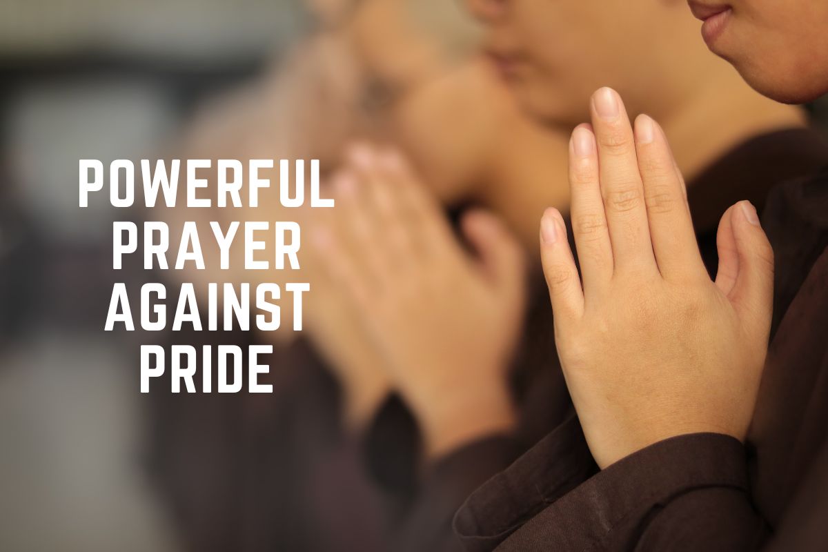 Prayer Against Pride