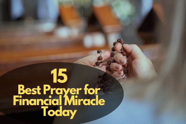 Prayer For Financial Miracle Today