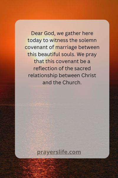 The Covenant Of Marriage A Prayerful Beginning