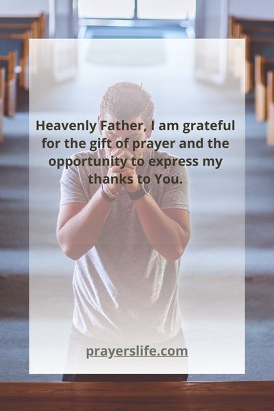 The Power Of Gratitude In Prayer