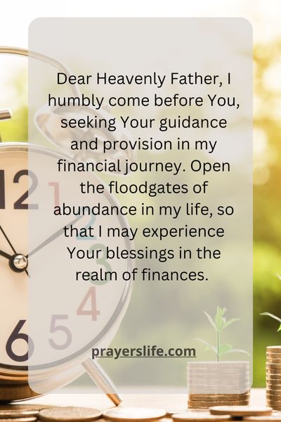 Seeking Financial Abundance Through Prayer: