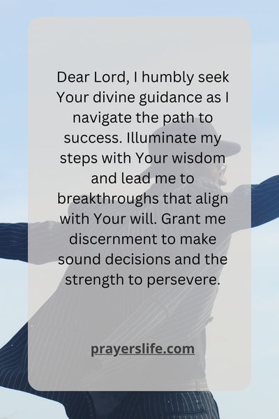Seeking Divine Guidance: Powerful Prayer Points For Breakthrough