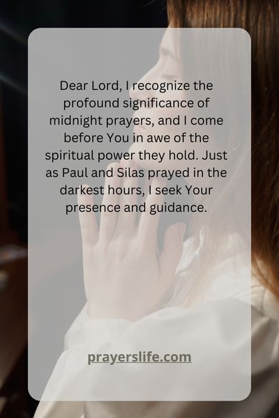 The Power Of Midnight Prayer