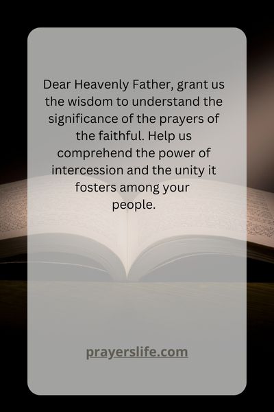Understanding The Prayers Of The Faithful
