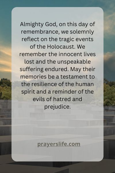 Prayer For Holocaust Remembrance Day