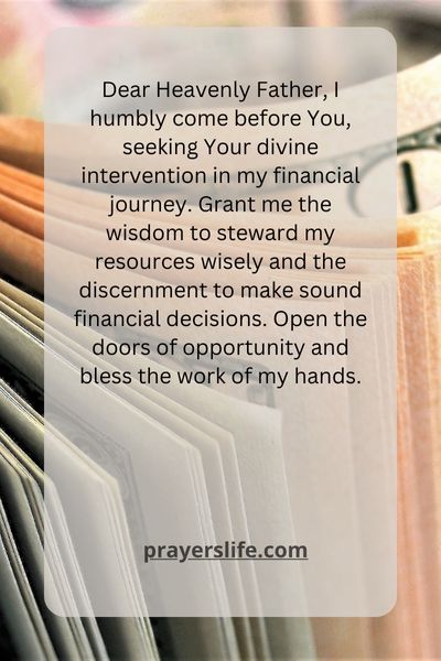 Powerful Prayers For Financial Breakthroughs