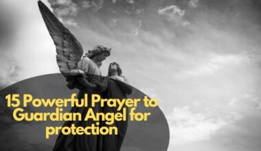 15 Powerful Prayer To Guardian Angel For Protection