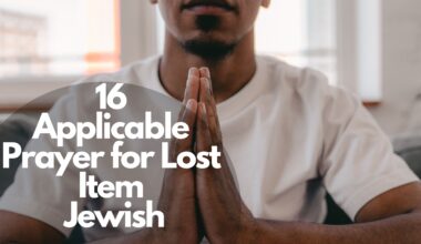 16 Powerful Jewish Prayer For Lost Item