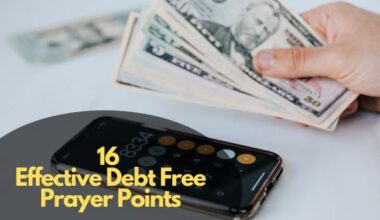 Debt Free Prayer Points