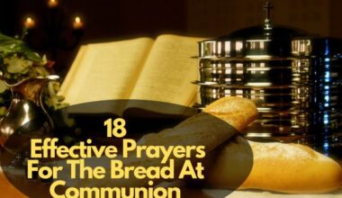 Prayers For The Bread At Communion