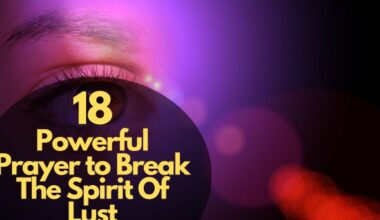 Prayer To Break The Spirit Of Lust