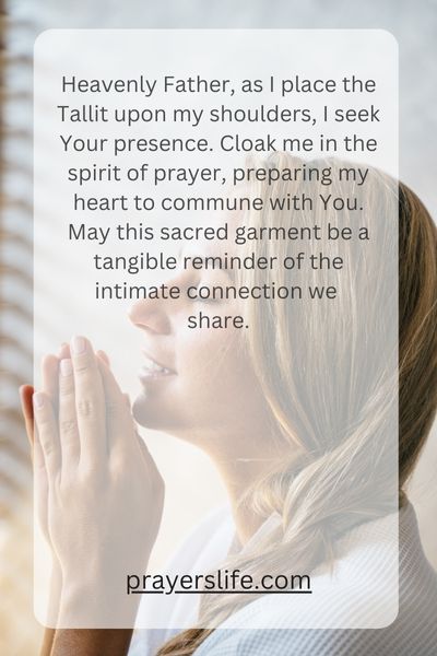 Embracing Spiritual Preparation With Tallit