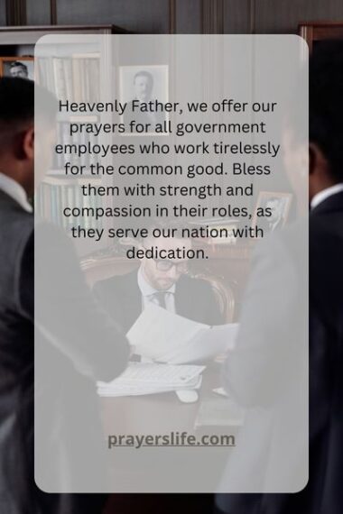 16 Best Prayer For Government Officials And Employees