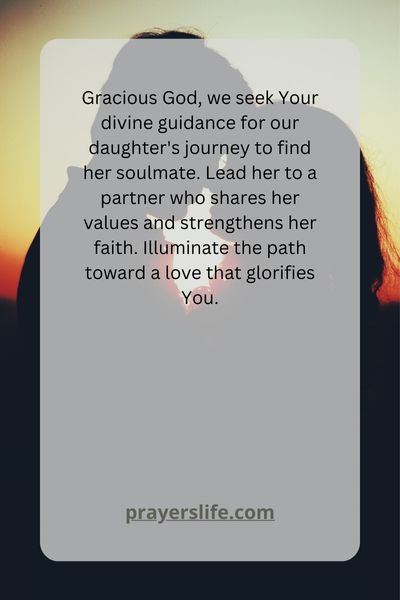 A Prayer For Our Daughter'S Soulmate