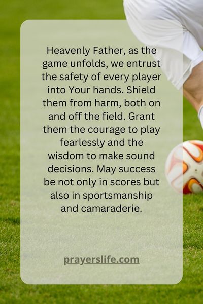 Safety And Success: A Football Game Prayer