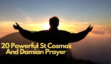 20 Powerful St Cosmas And Damian Prayer