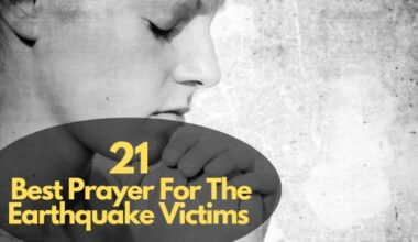21 Best Prayer For The Earthquake Victims