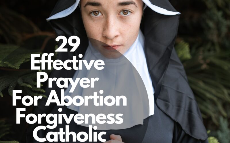 29 Effective Prayer For Abortion Forgiveness Catholic