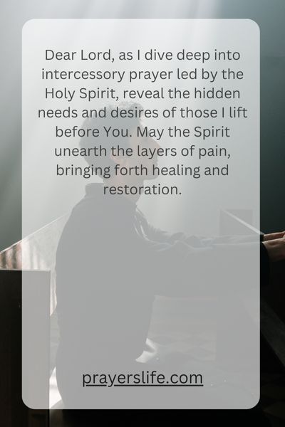 Holy Spirit Intercession Prayers Unveiled