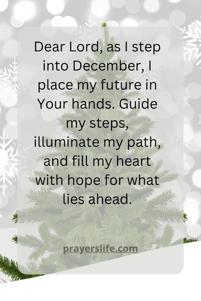 December Prayer For The Future