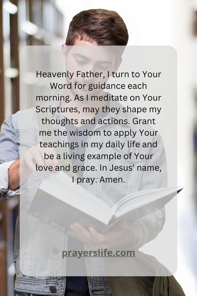 Scripture-Based Morning Prayers