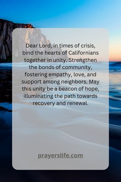 Community Unity: Coming Together In Prayer For California
