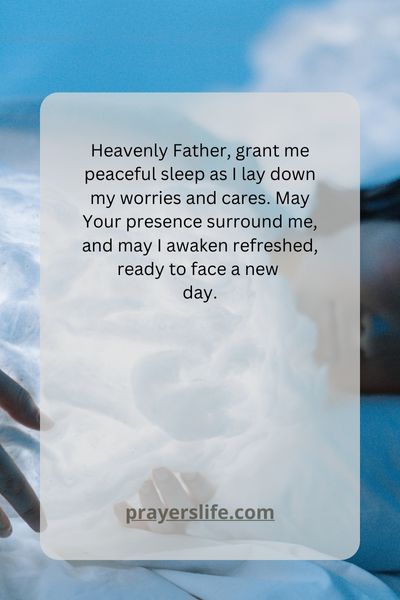 Bedtime Prayers For Peaceful Sleep