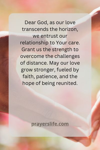 A Prayer For The Challenges Of Distance
