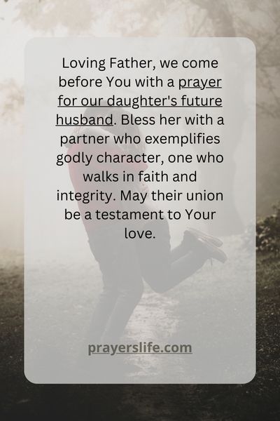 A Prayer For A Godly Partner For Our Daughter