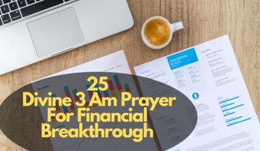 3 Am Prayer For Financial Breakthrough