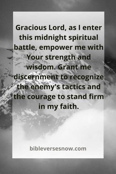 3. Empowering Midnight Prayers For Spiritual Battle. Renewed Resolve. Seeking Prosperity In The New Year