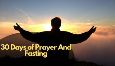 30 Days Of Prayer And Fasting