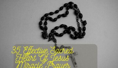 35 Effective Sacred Heart Of Jesus Miracle Prayer