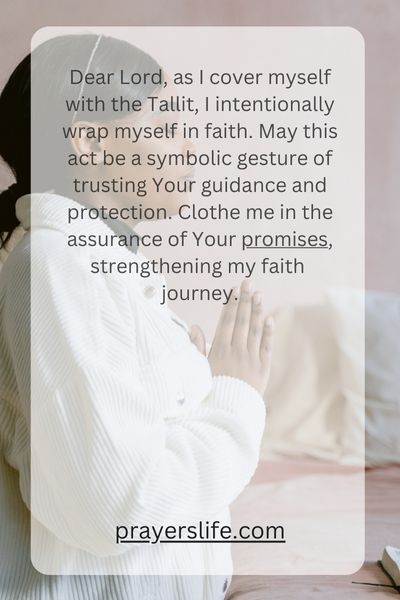 An Intentional Prayer When Donning Tallit