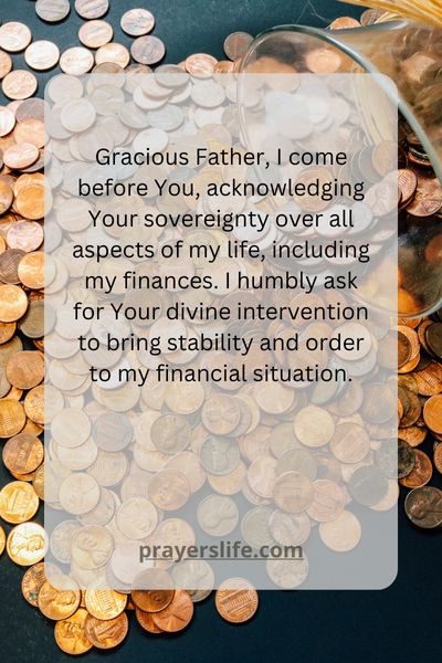 Invoking Divine Intervention For Financial Stability: