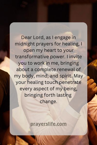Experiencing The Transformative Power Of Midnight Prayers For Healing