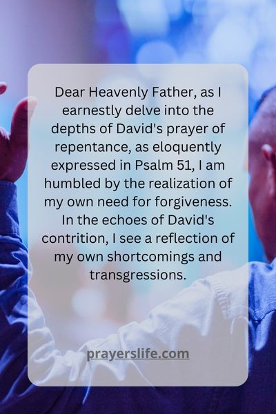 David'S Prayer Of Repentance: Psalm 51 Explained