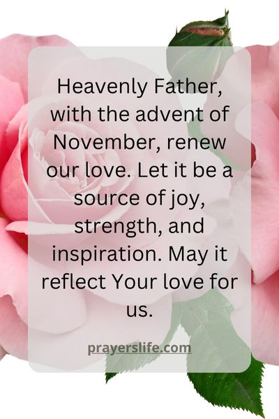 New Month, Renewed Love: My November Prayer