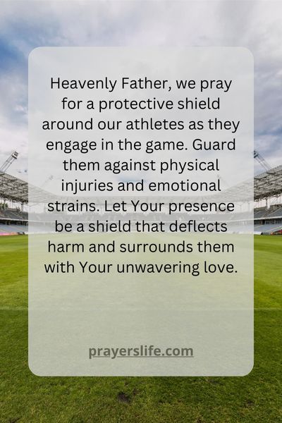 Shielding Our Athletes: A Football Prayer