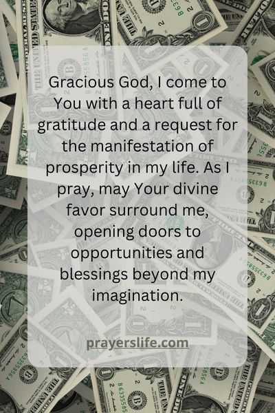 Manifesting Prosperity Through Prayer