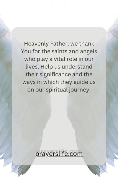 The Role Of Saints And Angels In Our Lives
