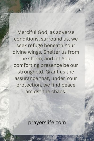 Our Family Safety Prayer In Adverse Conditions