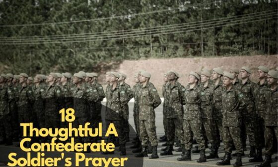 A Confederate Soldiers Prayer
