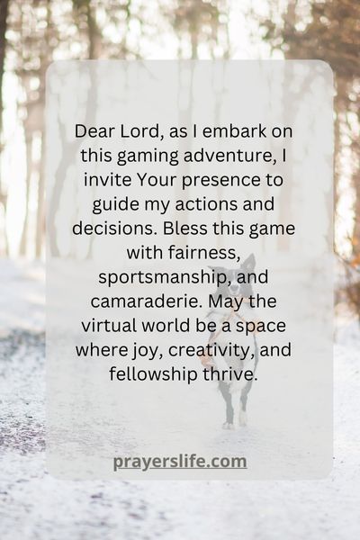A Game-Changing Invocation