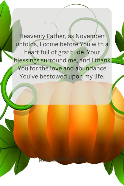 A Grateful Heart November Prayers Of Thanksgiving