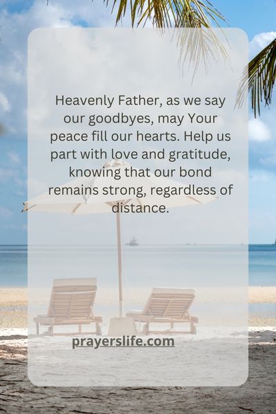 A Heartfelt Farewell Prayer