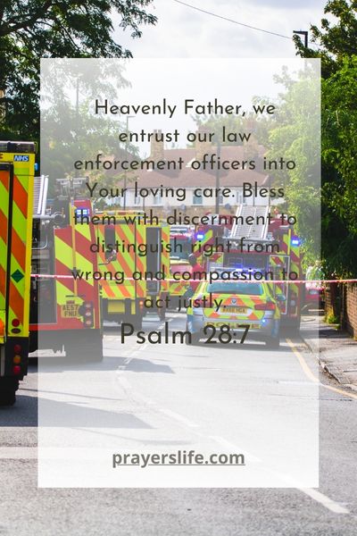 A Heartfelt Prayer For Law Enforcement