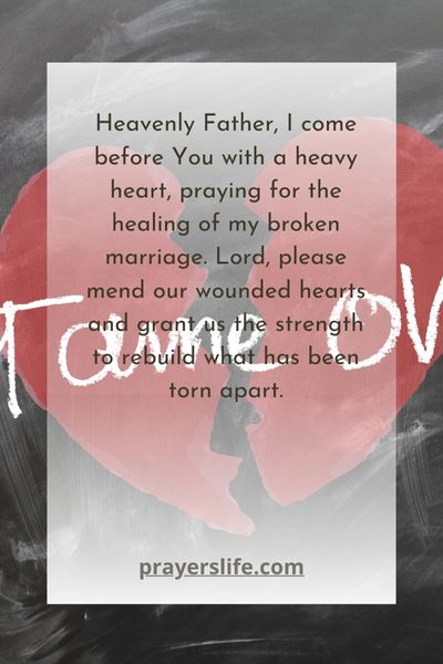 A Heartfelt Prayer For Marital Healing