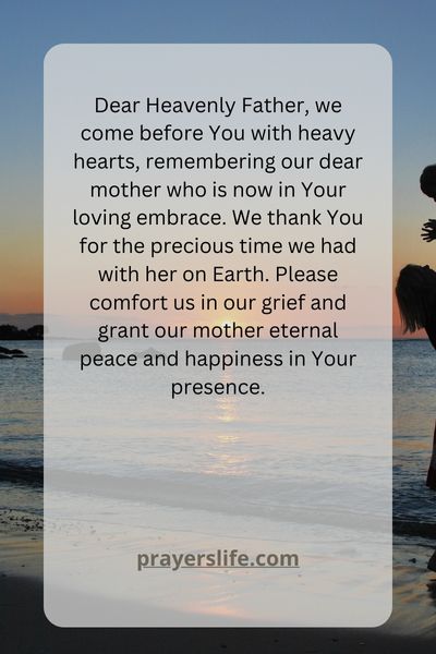 A Heartfelt Prayer For Our Beloved Mother