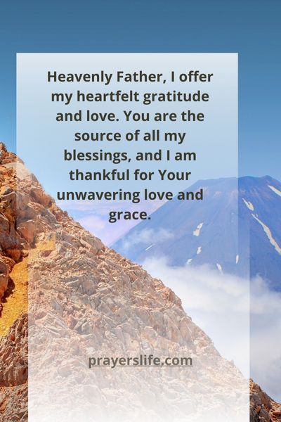 A Heartfelt Prayer For Our Heavenly Father